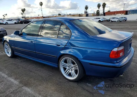 2001 BMW 540 I z USA, uszkodzony, nr VIN WBADN53401GC97827